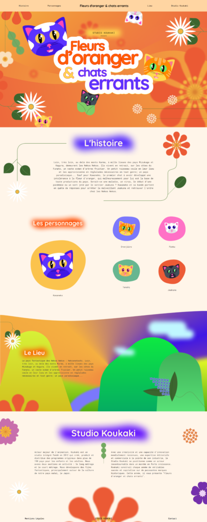 Capture du projet Koukaki
